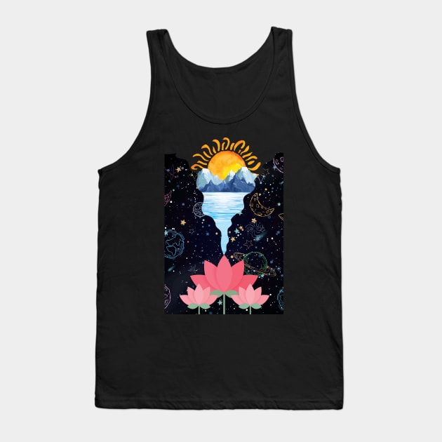 Meta Verse Graphic Tank Top by WonderfulHumans